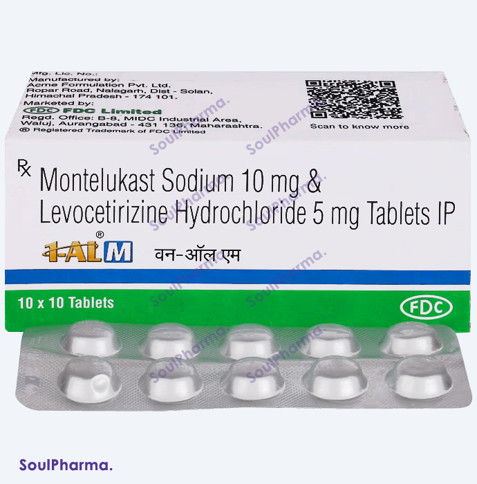 1 AL M Tablet (Strip of 10 Tablets)