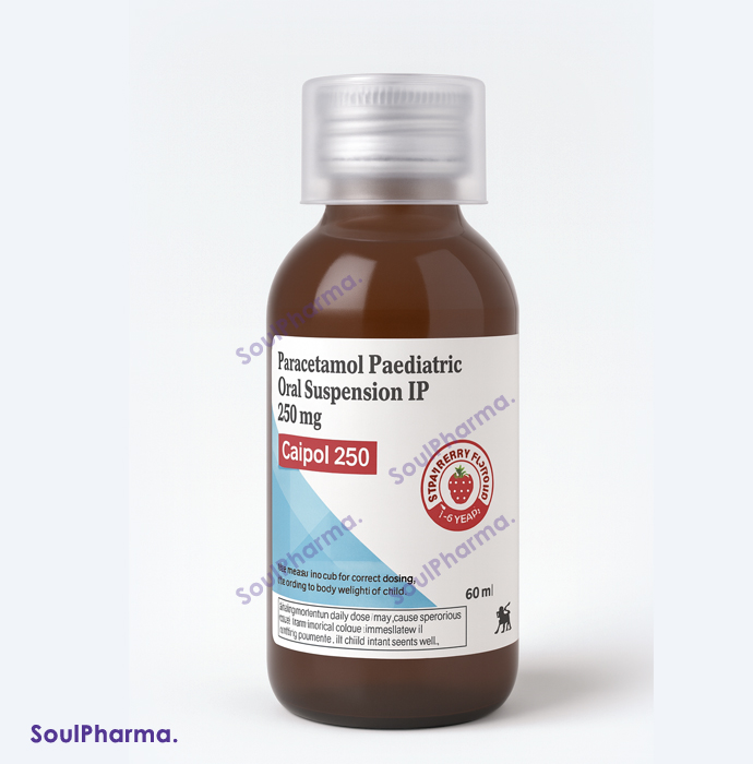 Calpol 250 Strawberry Suspension (60ml)
