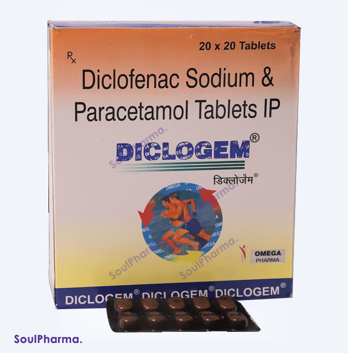 Diclogem Tablet (Strip of 10 Tablets)