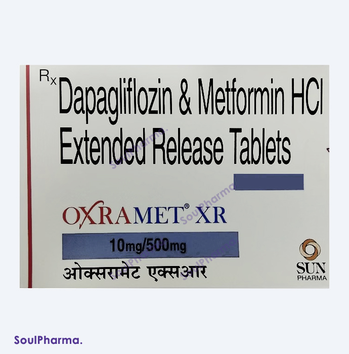 Oxramet XR 10/500 Tablet (Strip of 7 Tablets)