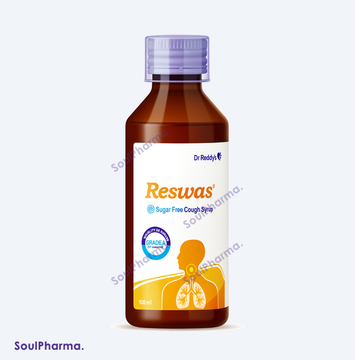 Reswas Sugar Free Cough Syrup (120ml)