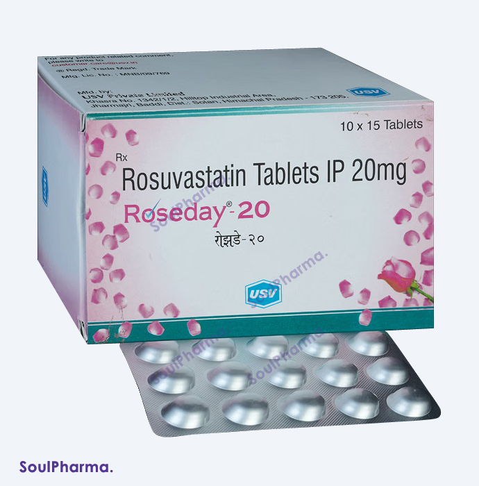 Roseday 20 Tablet (Strip of 15 Tablets)