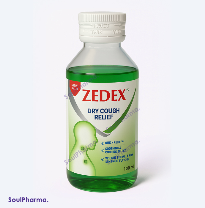 Zedex Dry Cough Syrup (100ml)